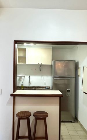 Apartamento para alugar com 47m², 1 quarto e 1 vaga