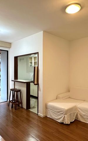 Apartamento para alugar com 47m², 1 quarto e 1 vaga