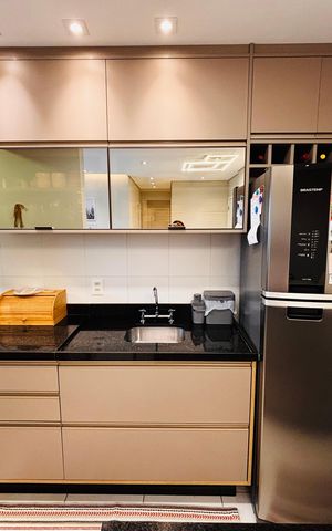 Apartamento à venda com 83m², 3 quartos e 2 vagas Apartamento à venda com 83m², 3 quartos e 2 vagasCozinha
