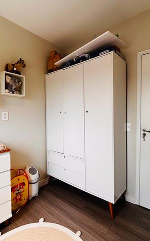 Apartamento à venda com 83m², 3 quartos e 2 vagas Apartamento à venda com 83m², 3 quartos e 2 vagasQuarto 2