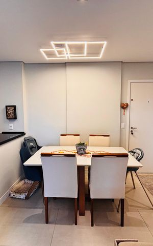 Apartamento à venda com 83m², 3 quartos e 2 vagas Apartamento à venda com 83m², 3 quartos e 2 vagasSala de Jantar