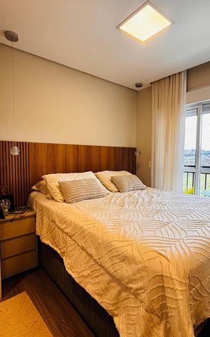 Apartamento à venda com 83m², 3 quartos e 2 vagas Apartamento à venda com 83m², 3 quartos e 2 vagasSuíte