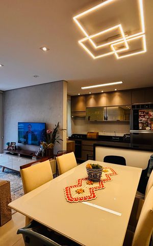 Apartamento à venda com 83m², 3 quartos e 2 vagas Apartamento à venda com 83m², 3 quartos e 2 vagasSala