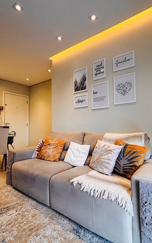Apartamento à venda com 83m², 3 quartos e 2 vagas Apartamento à venda com 83m², 3 quartos e 2 vagasSala