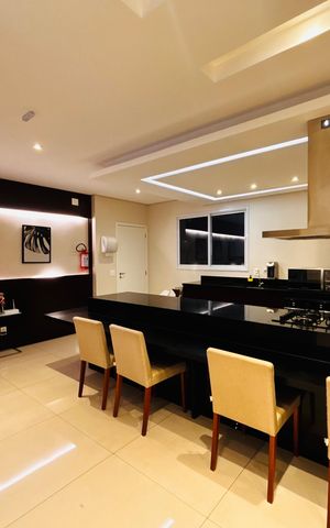 Apartamento à venda com 83m², 3 quartos e 2 vagas Apartamento à venda com 83m², 3 quartos e 2 vagasÁrea comum - Salão de festas
