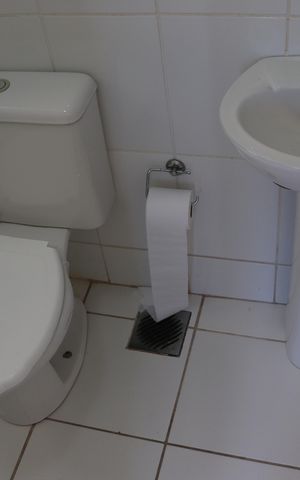 Apartamento para alugar com 65m², 3 quartos e 2 vagasBanheiro social