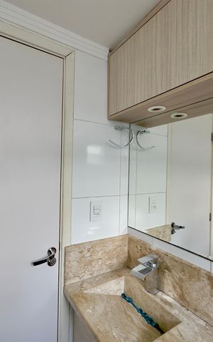 Apartamento para alugar com 42m², 2 quartos e 1 vaga Apartamento para alugar com 42m², 2 quartos e 1 vagaBanheiro