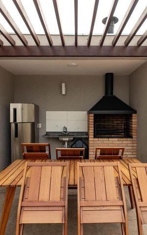 Apartamento à venda com 38m², 2 quartos e sem vaga Apartamento à venda com 38m², 2 quartos e sem vagaÁrea comum - Churrasqueira