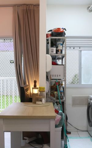 Apartamento à venda com 38m², 2 quartos e sem vagaCozinha e Área de Serviço