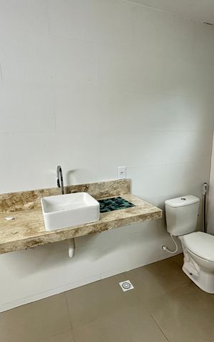 Casa de condomínio à venda com 280m², 3 quartos e 2 vagasBanheiro da Suíte 1