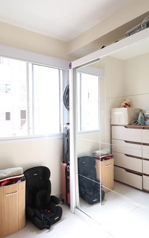 Apartamento para alugar com 36m², 2 quartos e sem vagaQuarto 1