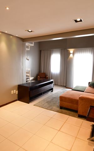 Apartamento para alugar com 84m², 1 quarto e 1 vagaSala