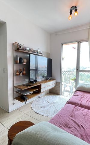 Apartamento à venda com 64m², 3 quartos e 1 vaga Apartamento à venda com 64m², 3 quartos e 1 vagaSala