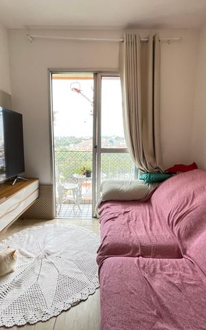 Apartamento à venda com 64m², 3 quartos e 1 vaga Apartamento à venda com 64m², 3 quartos e 1 vagaSala