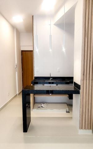 Studio para alugar com 27m², 1 quarto e sem vaga Studio para alugar com 27m², 1 quarto e sem vagaCozinha