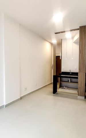 Studio para alugar com 27m², 1 quarto e sem vaga Studio para alugar com 27m², 1 quarto e sem vagaCozinha