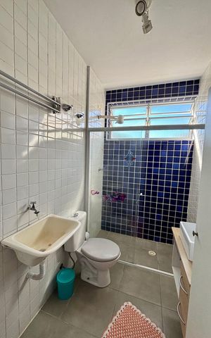Apartamento para alugar com 50m², 1 quarto e sem vaga Apartamento para alugar com 50m², 1 quarto e sem vagaBanheiro