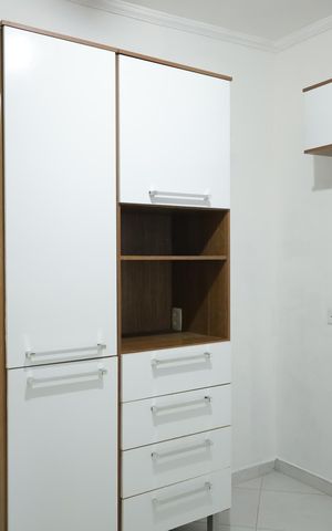 Casa de condomínio à venda com 60m², 2 quartos e 1 vagaCozinha