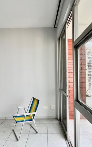 Apartamento para alugar com 86m², 1 quarto e 1 vaga