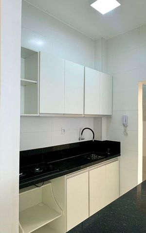 Apartamento para alugar com 45m², 1 quarto e 1 vaga