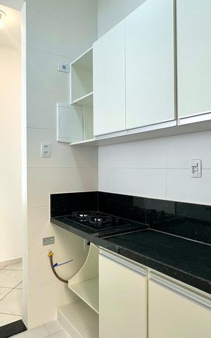 Apartamento para alugar com 45m², 1 quarto e 1 vaga