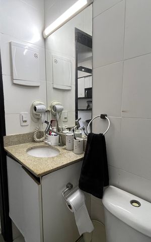 Apartamento à venda com 46m², 2 quartos e sem vaga Apartamento à venda com 46m², 2 quartos e sem vagaBanheiro