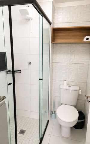 Apartamento para alugar com 38m², 2 quartos e sem vaga Apartamento para alugar com 38m², 2 quartos e sem vagaBanheiro