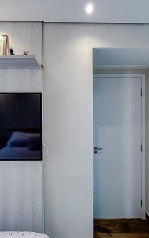 Apartamento à venda com 64m², 2 quartos e 1 vagaQuarto 2 - Suíte