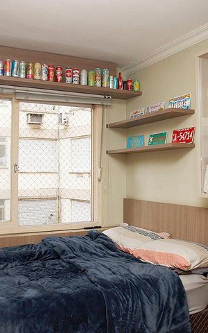 Apartamento para alugar com 60m², 2 quartos e 2 vagasQuarto 1