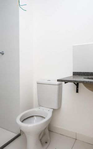 Studio para alugar com 24m², 1 quarto e sem vagaBanheiro