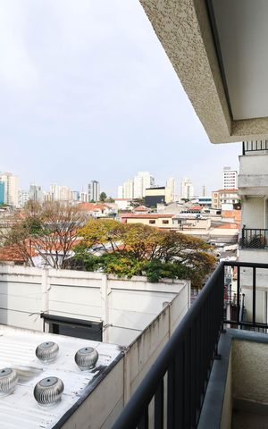 Studio para alugar com 24m², 1 quarto e sem vagaVaranda