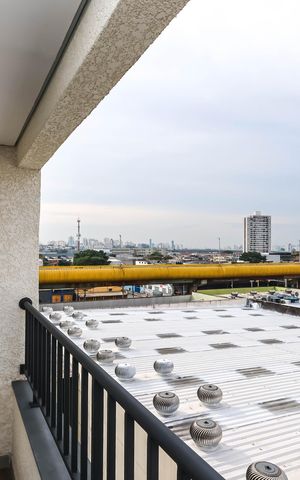 Studio para alugar com 24m², 1 quarto e sem vagaVaranda