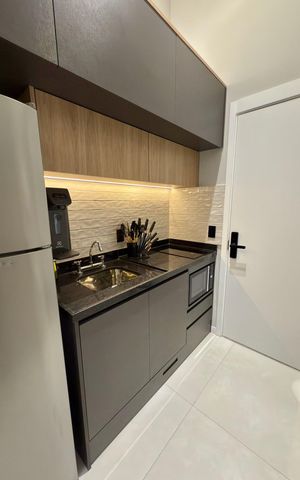 Studio à venda com 25m², 1 quarto e sem vaga Studio à venda com 25m², 1 quarto e sem vagaCozinha