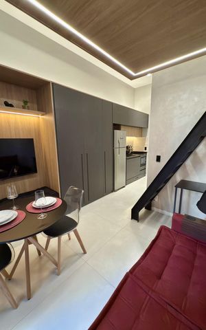 Studio à venda com 25m², 1 quarto e sem vaga Studio à venda com 25m², 1 quarto e sem vagaStudio