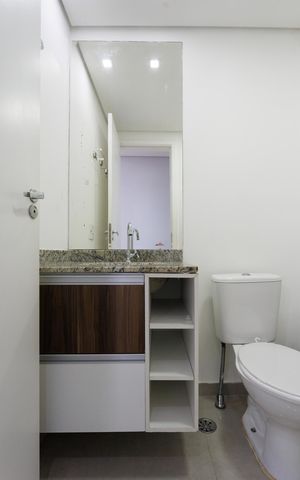 Apartamento à venda com 50m², 2 quartos e 1 vaga Apartamento à venda com 50m², 2 quartos e 1 vagaBanheiro