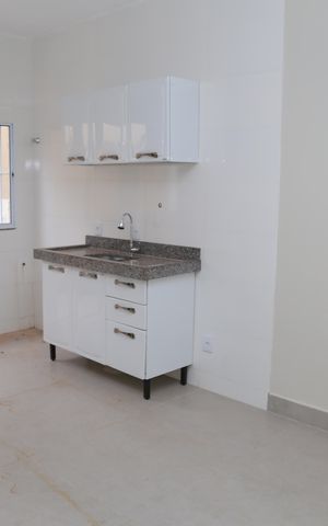Casa de condomínio para alugar com 60m², 2 quartos e 1 vagaSala/Cozinha