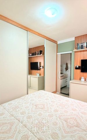 Casa à venda com 74m², 3 quartos e 2 vagas Casa à venda com 74m², 3 quartos e 2 vagasQuarto