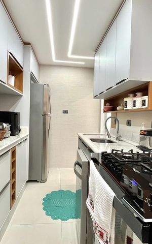 Apartamento à venda com 61m², 2 quartos e 1 vaga Apartamento à venda com 61m², 2 quartos e 1 vagaCozinha