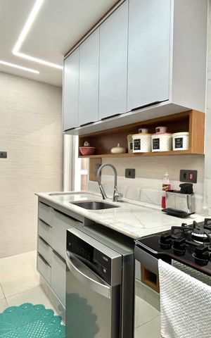 Apartamento à venda com 61m², 2 quartos e 1 vaga Apartamento à venda com 61m², 2 quartos e 1 vagaCozinha