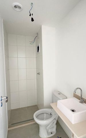 Apartamento para alugar com 61m², 3 quartos e 1 vaga Apartamento para alugar com 61m², 3 quartos e 1 vagaBanheiro 1