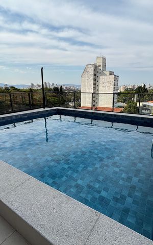 Studio para alugar com 25m², 1 quarto e 1 vagaPiscina