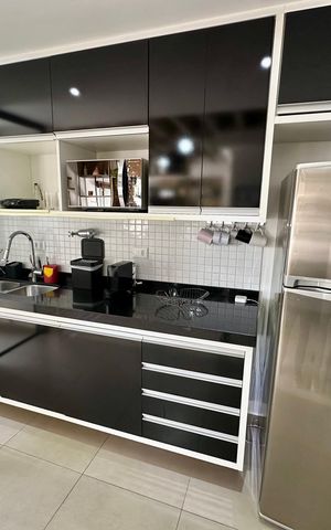 Apartamento à venda com 49m², 1 quarto e 1 vagaCozinha