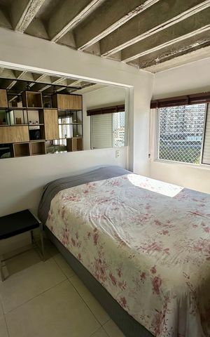 Apartamento à venda com 49m², 1 quarto e 1 vagaQuarto