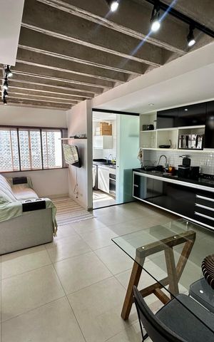 Apartamento à venda com 49m², 1 quarto e 1 vagaSala