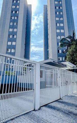 Apartamento à venda com 50m², 2 quartos e 1 vagaFachada e portaria