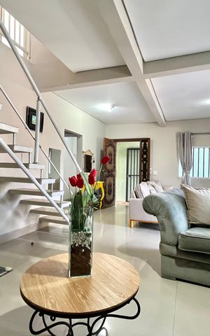 Casa para alugar com 144m², 3 quartos e 2 vagasLavabo
