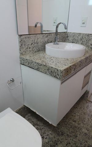 Apartamento para alugar com 106m², 3 quartos e 2 vagasBanheiro do Quarto 2