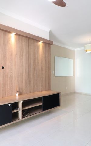 Apartamento para alugar com 106m², 3 quartos e 2 vagasSala