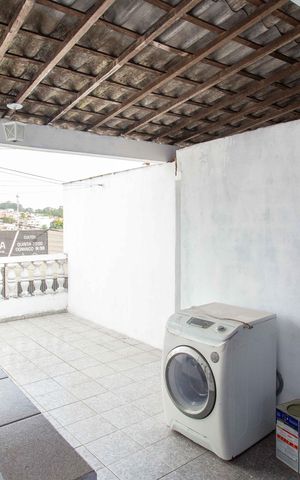 Casa para alugar com 55m², 1 quarto e sem vagaVaranda