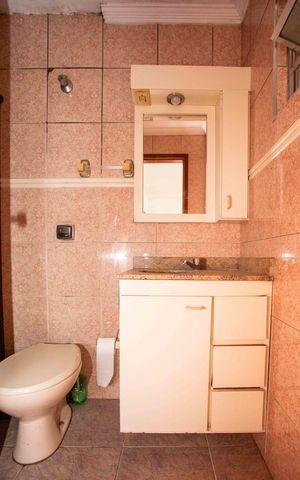 Casa para alugar com 55m², 1 quarto e sem vagaBanheiro da Suite